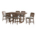 Glinda - Counter Height Dining Set – 5 Piece Dining Room Sets by Elements International at Furniture Wholesale Plus , Nashville furniture store