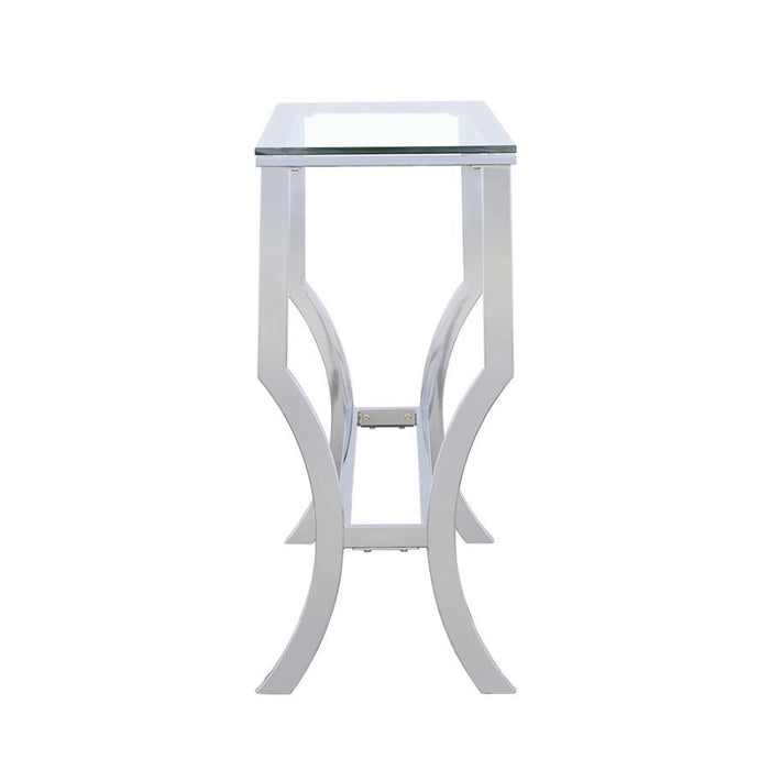 Saide - Rectangular Glass Top Table – End Tables by CoasterEssence at Furniture Wholesale Plus , Nashville furniture store