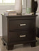 Covetown - Two Drawer Night Stand - Dark Brown – Accent Nightstands by Signature Design by Ashley® at Furniture Wholesale Plus , Nashville furniture store