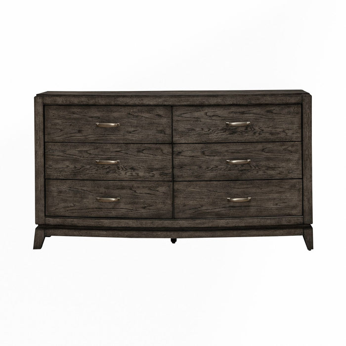 Avalon - 6 Drawer Dresser – Dresser & Mirror by Liberty Furniture at Furniture Wholesale Plus , Nashville furniture store