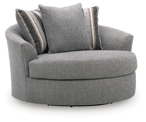 Creston Heights - Oversized Swivel Accent Chair - Smolder – Swivel Chairs by Signature Design by Ashley® at Furniture Wholesale Plus , Nashville furniture store