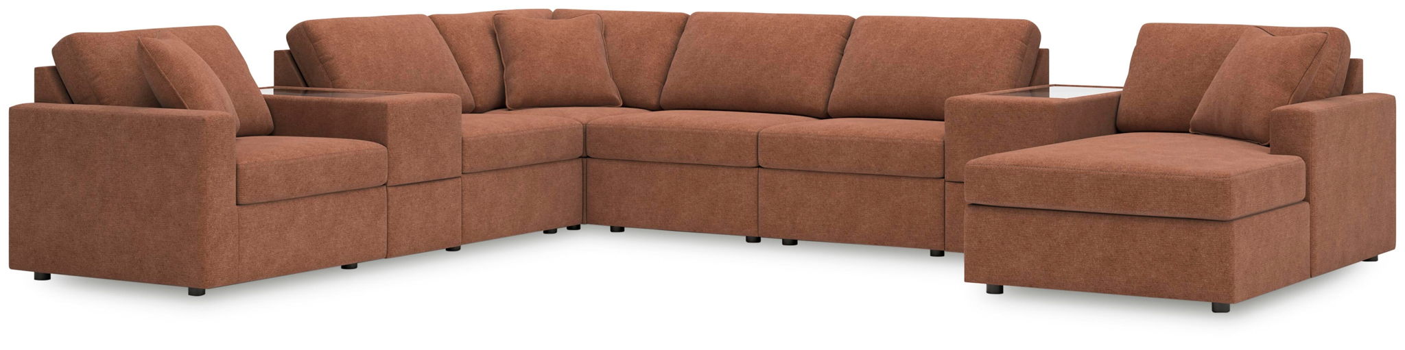 Modmax - Sectional - Spice – Stationary Sectionals by Signature Design by Ashley® at Furniture Wholesale Plus , Nashville furniture store