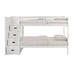 Sami - Step Bunk With Left Headboard – Bunk Beds by Elements International at Furniture Wholesale Plus , Nashville furniture store