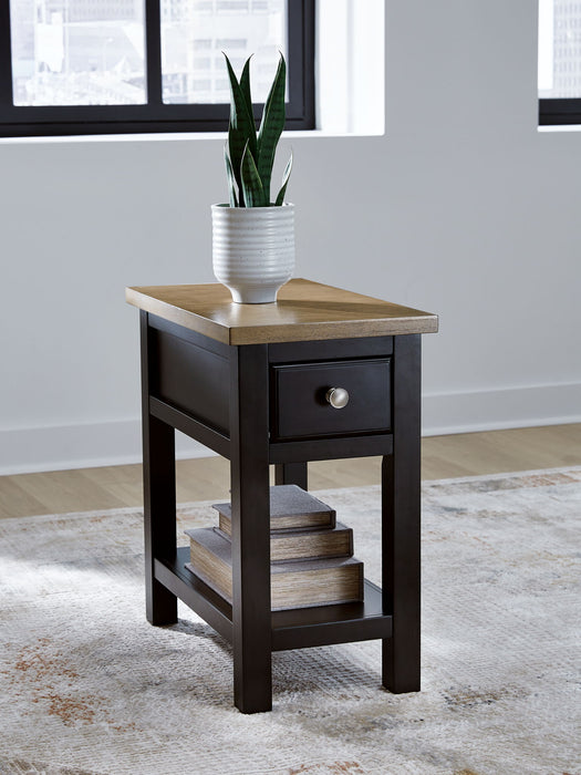 Drazmine - Chair Side End Table - Brown – Chair Side Tables by Signature Design by Ashley® at Furniture Wholesale Plus , Nashville furniture store