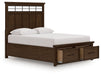 Taffenbrook - Panel Storage Bed – Storage Beds by Signature Design by Ashley® at Furniture Wholesale Plus , Nashville furniture store