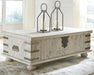 Carynhurst - Lift Top Cocktail Table - White Wash Gray – Cocktail Tables by Signature Design by Ashley® at Furniture Wholesale Plus , Nashville furniture store
