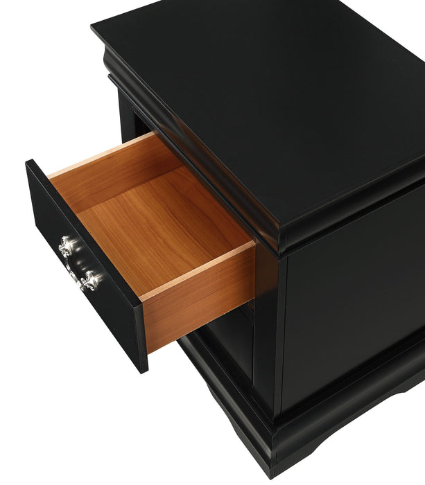 Louis Philip - Nightstand - Premium Accent Nightstands from Crown Mark - Just $159! Shop now at Furniture Wholesale Plus  We are the best furniture store in Nashville, Hendersonville, Goodlettsville, Madison, Antioch, Mount Juliet, Lebanon, Gallatin, Springfield, Murfreesboro, Franklin, Brentwood