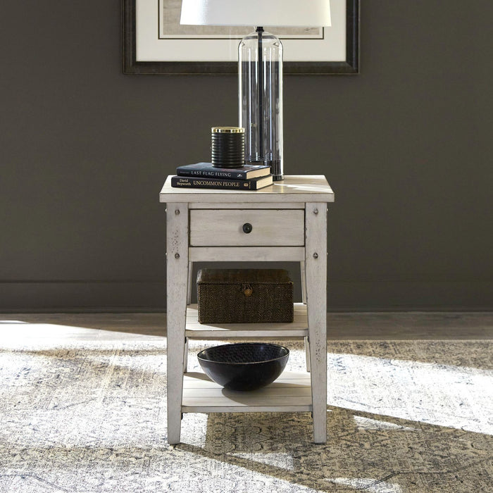 Lake House - Chair Side Table – Chair Side Tables by Liberty Furniture at Furniture Wholesale Plus , Nashville furniture store