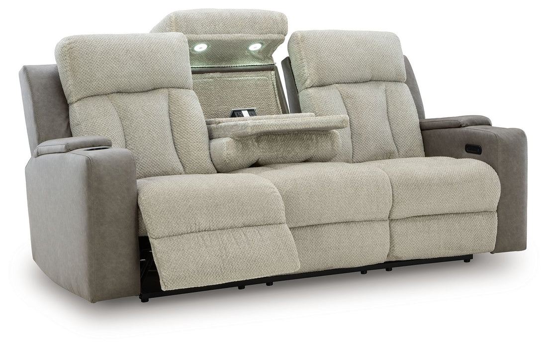 WhipLash - Power Reclining Sofa With Adj Headrest - Sisal – Reclining Sofas by Signature Design by Ashley® at Furniture Wholesale Plus , Nashville furniture store