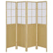 Edwards - 4-Panel Room Divider Folding Shoji Screen - Natural – Room Dividers by Coaster Fine Furniture at Furniture Wholesale Plus , Nashville furniture store