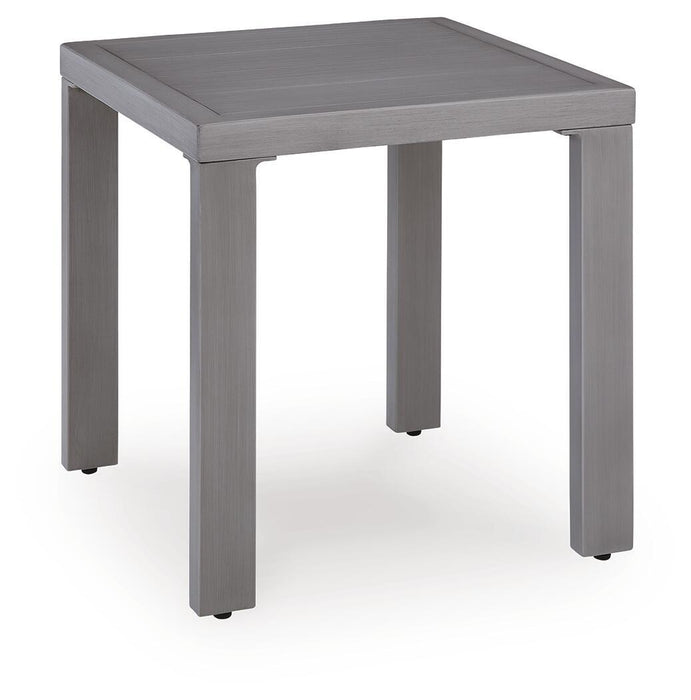Half Moon Beach - Square End Table - Gray – End Tables by Signature Design by Ashley® at Furniture Wholesale Plus , Nashville furniture store