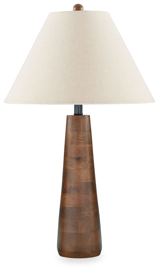 Danset - Wood Lamp – Floor Lamps by Signature Design by Ashley® at Furniture Wholesale Plus , Nashville furniture store