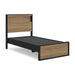 Kozmour - Bookcase Complete Bed Frame – Panel Beds by Signature Design by Ashley® at Furniture Wholesale Plus , Nashville furniture store