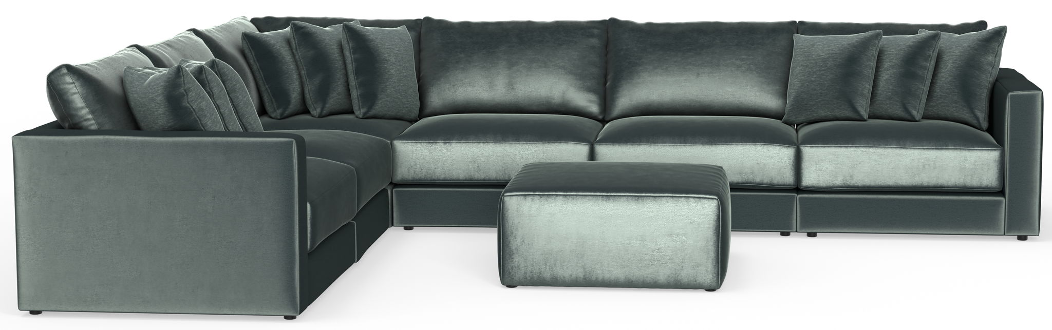 Remington - Modular Sofa And Cocktail Ottoman – 2 Piece Living Room Sets by Jackson at Furniture Wholesale Plus , Nashville furniture store
