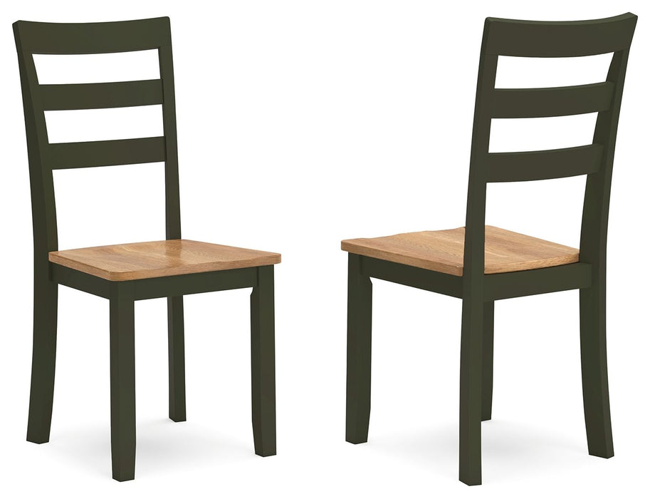 Gesthaven - Dining Room Side Chair (Set of 2) - Premium Chair Sets from Signature Design by Ashley® - Just $198! Shop now at Furniture Wholesale Plus  We are the best furniture store in Nashville, Hendersonville, Goodlettsville, Madison, Antioch, Mount Juliet, Lebanon, Gallatin, Springfield, Murfreesboro, Franklin, Brentwood