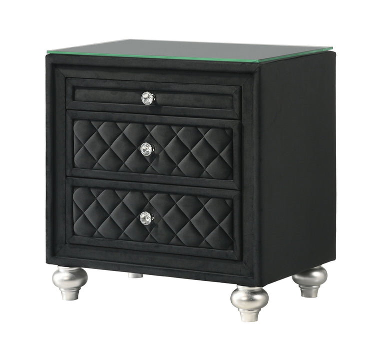 Cameo - Nightstand – Accent Nightstands by Crown Mark at Furniture Wholesale Plus , Nashville furniture store