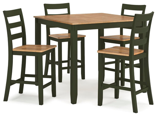 Gesthaven - Dining Room Counter Table Set – 5 Piece Dining Room Sets by Signature Design by Ashley® at Furniture Wholesale Plus , Nashville furniture store