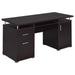 Tracy - 2-Drawer Office Computer Desk – Computer Desks by CoasterEveryday at Furniture Wholesale Plus , Nashville furniture store