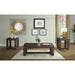 Hardy - 3 Piece Occasional Table Set (Coffee Table And Two End Tables) - Cherry – Table Sets by Elements International at Furniture Wholesale Plus , Nashville furniture store