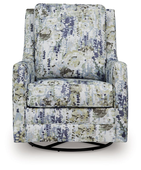 Dustinford - Swivel Glider Accent Chair - Multi – Swivel Glider Chairs by Signature Design by Ashley® at Furniture Wholesale Plus , Nashville furniture store