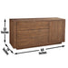 Garland - Server - Dark Brown - Premium Servers from Steve Silver Furniture - Just $849! Shop now at Furniture Wholesale Plus  We are the best furniture store in Nashville, Hendersonville, Goodlettsville, Madison, Antioch, Mount Juliet, Lebanon, Gallatin, Springfield, Murfreesboro, Franklin, Brentwood
