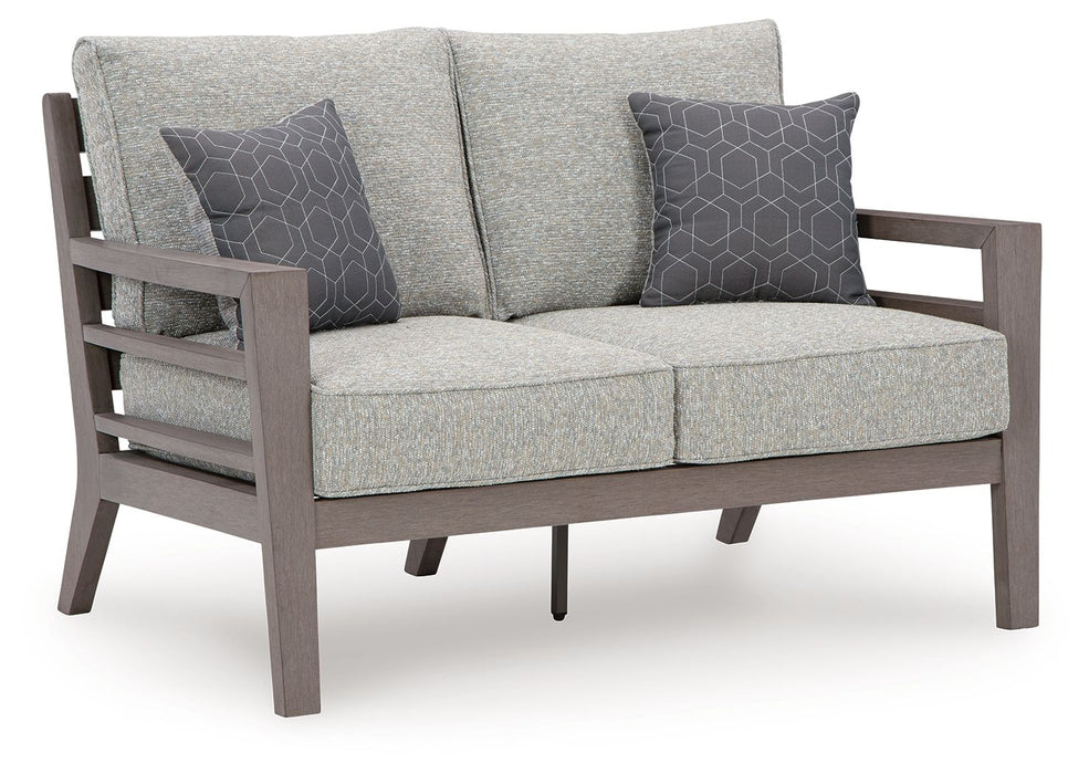 Hillside Barn - Loveseat W/Cushion - Gray / Brown – Loveseats by Signature Design by Ashley® at Furniture Wholesale Plus , Nashville furniture store