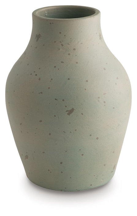 Baychester -  Vase - Premium Vases & Jars from Signature Design by Ashley® - Just $48! Shop now at Furniture Wholesale Plus  We are the best furniture store in Nashville, Hendersonville, Goodlettsville, Madison, Antioch, Mount Juliet, Lebanon, Gallatin, Springfield, Murfreesboro, Franklin, Brentwood
