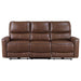 Greenfield - Upholstered Power Reclining Sofa – Reclining Sofas by Coaster Fine Furniture at Furniture Wholesale Plus , Nashville furniture store