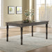 Linnett - Dining Table - Dark Brown – Dining Tables by Steve Silver Furniture at Furniture Wholesale Plus , Nashville furniture store