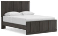Shaehartin - Queen Panel Platform Bed - Dark Brown – Platform Beds by Signature Design by Ashley® at Furniture Wholesale Plus , Nashville furniture store