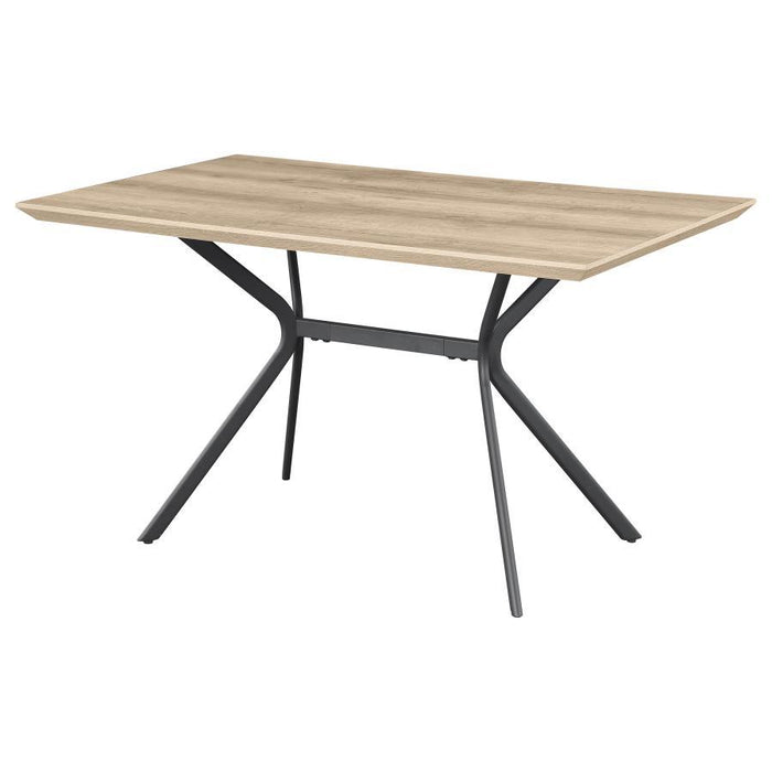 Edgecreek - Composite Wood Dining Table - Light Brown – Dining Tables by Coaster Fine Furniture at Furniture Wholesale Plus , Nashville furniture store