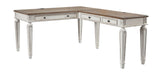 Realyn - Home Office L Shaped Desk - White / Brown – Computer Desks by Signature Design by Ashley® at Furniture Wholesale Plus , Nashville furniture store