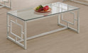 Merced - Glass Top Metal Table – End Tables by CoasterEssence at Furniture Wholesale Plus , Nashville furniture store