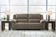 Laresview - 2 Seat Reclining Sofa - Fossil – Reclining Sofas by Signature Design by Ashley® at Furniture Wholesale Plus , Nashville furniture store