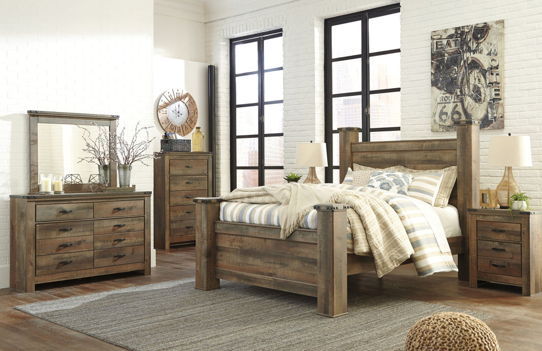 Trinell - Poster Bed – Poster Beds by Signature Design by Ashley® at Furniture Wholesale Plus , Nashville furniture store