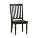 Harvest Home - Slat Back Side Chair - Chalkboard – Side Chairs by Liberty Furniture at Furniture Wholesale Plus , Nashville furniture store