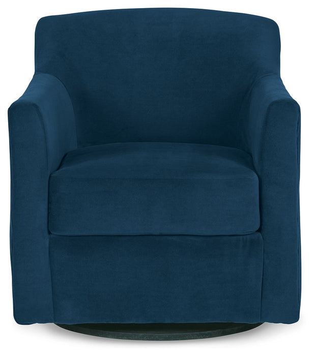 Bradney - Swivel Accent Chair - Premium Swivel Chairs from Signature Design by Ashley® - Just $378! Shop now at Furniture Wholesale Plus  We are the best furniture store in Nashville, Hendersonville, Goodlettsville, Madison, Antioch, Mount Juliet, Lebanon, Gallatin, Springfield, Murfreesboro, Franklin, Brentwood
