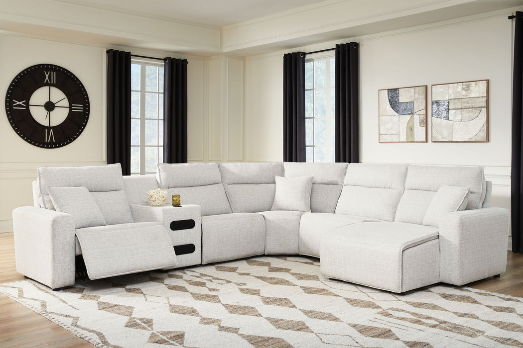 Modmax II - Reclining Sectional - Stone – Reclining Sectionals by Signature Design by Ashley® at Furniture Wholesale Plus , Nashville furniture store