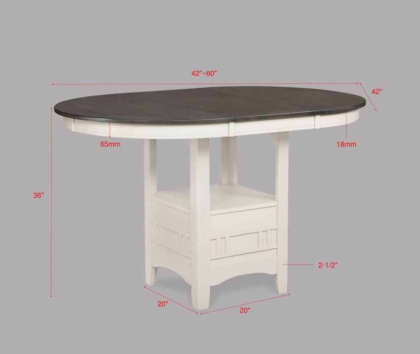 Hartwell - Counter Height Table - Premium Counter Tables from Crown Mark - Just $359! Shop now at Furniture Wholesale Plus  We are the best furniture store in Nashville, Hendersonville, Goodlettsville, Madison, Antioch, Mount Juliet, Lebanon, Gallatin, Springfield, Murfreesboro, Franklin, Brentwood