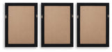 Janisburg - Wall Art Set (Set of 3) - Black / White / Brown – Framed Print Sets by Signature Design by Ashley® at Furniture Wholesale Plus , Nashville furniture store