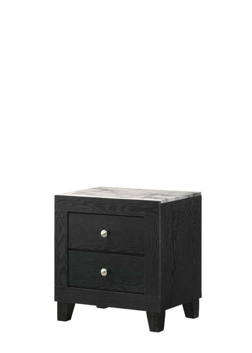 Cadence - Nightstand - Black - Premium Accent Nightstands from Crown Mark - Just $139! Shop now at Furniture Wholesale Plus  We are the best furniture store in Nashville, Hendersonville, Goodlettsville, Madison, Antioch, Mount Juliet, Lebanon, Gallatin, Springfield, Murfreesboro, Franklin, Brentwood