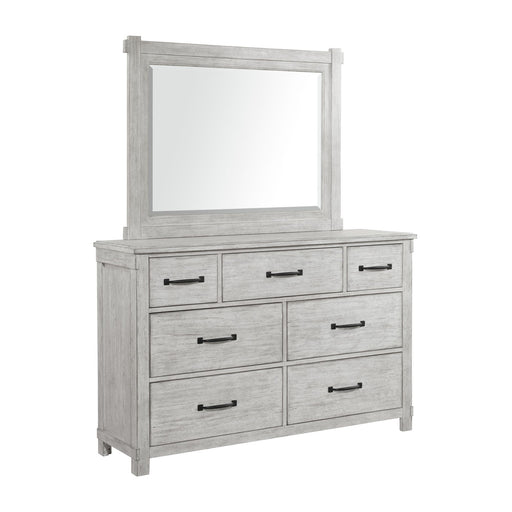 Scott - 7-Drawer Dresser With Mirror Set – Dresser & Mirror by Elements International at Furniture Wholesale Plus , Nashville furniture store