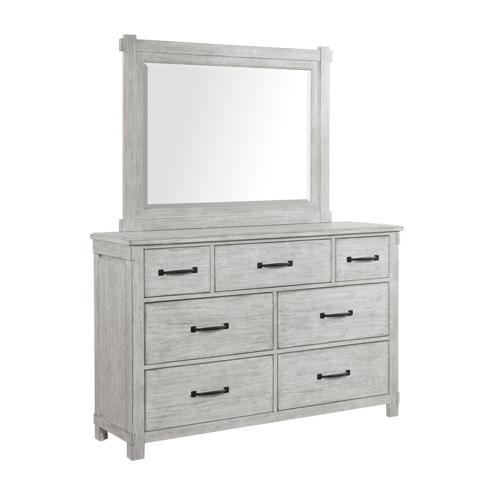Scott - 7-Drawer Dresser With Mirror Set – Dresser & Mirror by Elements International at Furniture Wholesale Plus , Nashville furniture store