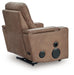 Lorrenton - Glider Power Recliner With Audio System - Caramel – Glider Chairs by Signature Design by Ashley® at Furniture Wholesale Plus , Nashville furniture store