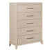 New Haven - 5 Drawer Chest - Sanctuary White – Accent Chests by Liberty Furniture at Furniture Wholesale Plus , Nashville furniture store