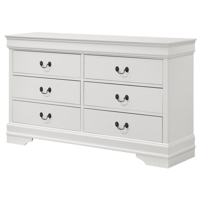 Louis Philippe - Six-Drawer Dresser – Dressers by CoasterEveryday at Furniture Wholesale Plus , Nashville furniture store