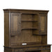 Amelia - Jr Executive Credenza Hutch - Antique Toffee – Hutches by Liberty Furniture at Furniture Wholesale Plus , Nashville furniture store