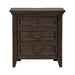 Paradise Valley - Nightstand With Charging Station - Saddle Brown – Nightstands w/ Charging Stations by Liberty Furniture at Furniture Wholesale Plus , Nashville furniture store