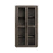 Hollywood Park - Curio - Dark Gray – Curio Cabinets by Elements International at Furniture Wholesale Plus , Nashville furniture store