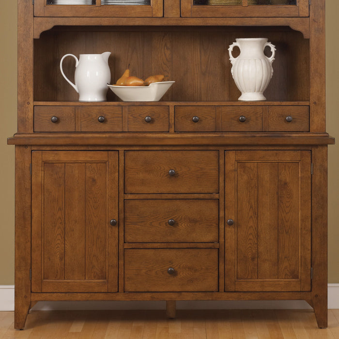 Hearthstone Ridge - Buffet - Light Brown – Buffets by Liberty Furniture at Furniture Wholesale Plus , Nashville furniture store